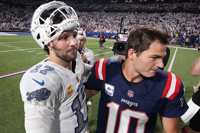 Buffalo Bills första förlust för den nya säsongen kom mot New England Patriots